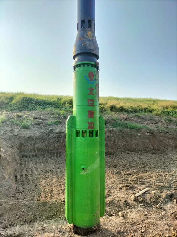 DN325 أنبوب التغذية وتردد الاهتزاز من 45-55 هرتز في BVEM Vibroflot لاهتزاز التردد العالي