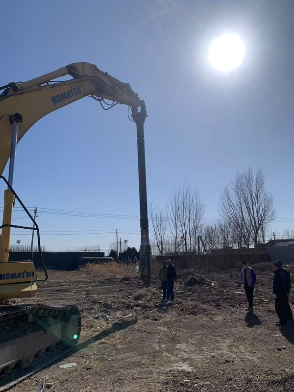 BVEM 2600 R/Min سرعة الدوران الهيدروليكية Vibroflot بناء ربط الماء والهواء لتحسين التربة
