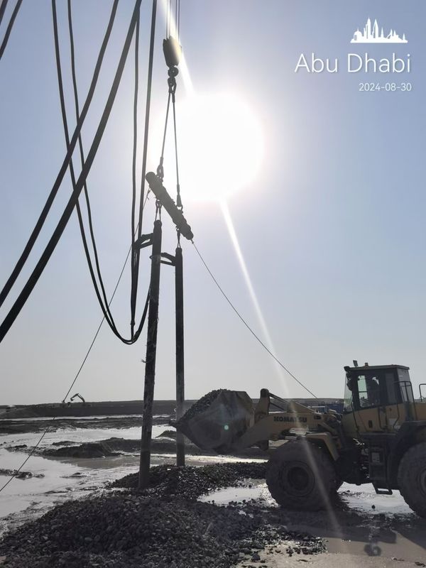 الركائز بالاهتزاز لركائز فائقة سعة اهتزاز 14-28 مم ونوع الطاقة الكهربائية