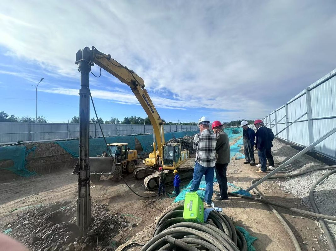 BJVH-350-105 Linde 135 مضخة هيدروليكية Vibroflotation جهاز الحفر مجهزة نظام الطاقة الهيدروليكية المشتركة