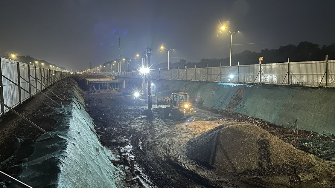 BJVH-350-105 Linde 135 مضخة هيدروليكية Vibroflotation جهاز الحفر مجهزة نظام الطاقة الهيدروليكية المشتركة