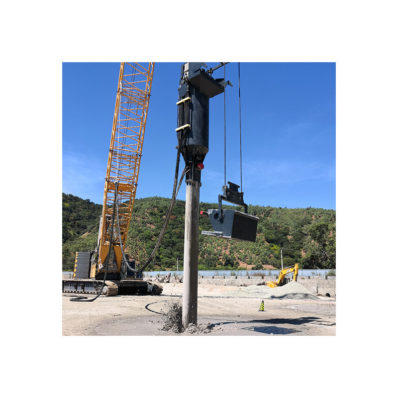 تحسين التربة باستخدام معدات فيبرو فلوت الفولاذية بضغط 300 بار وطول 2963 مم