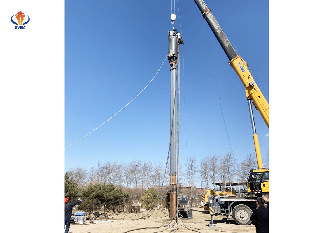 معدات الحنفية الاهتزازية للتغذية السفلية الكهربائية BJZC-V400-180 تستخدم للضغط الاهتزازي بالطريقة الجافة