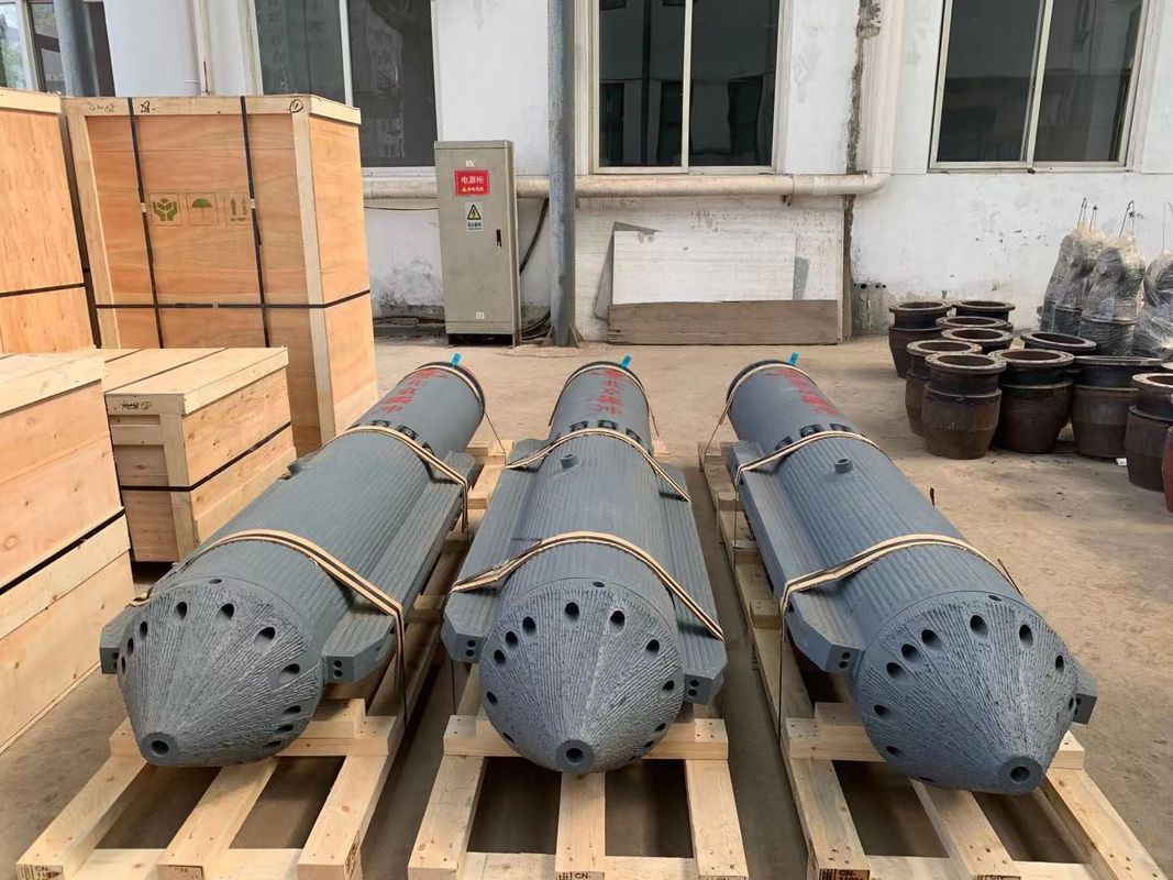 260kw أعلى جهاز Vibroflot تغذية للضغط الاهتزازي تحسين مؤسسة التربة الرملية الناعمة