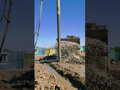 أجهزة الفيبروفلوت القوية تحسين التربة من عمود حجر بمحرك كهربائي بقوة 180 كيلوواط