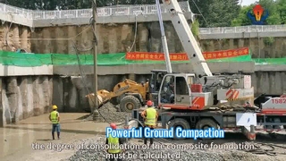 معدات Vibroflot القوية لتحسين الأرض