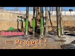 BVEM التغذية السفلية Vibroflot تحسين التربة المتقدم